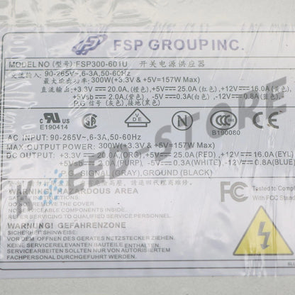 1PC Full Han FSP300-601U rated 300W with -5V output 1U computer power supply