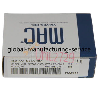 1pc MAC solenoid valve 45A-AA1-DBCA-1BA #ke
