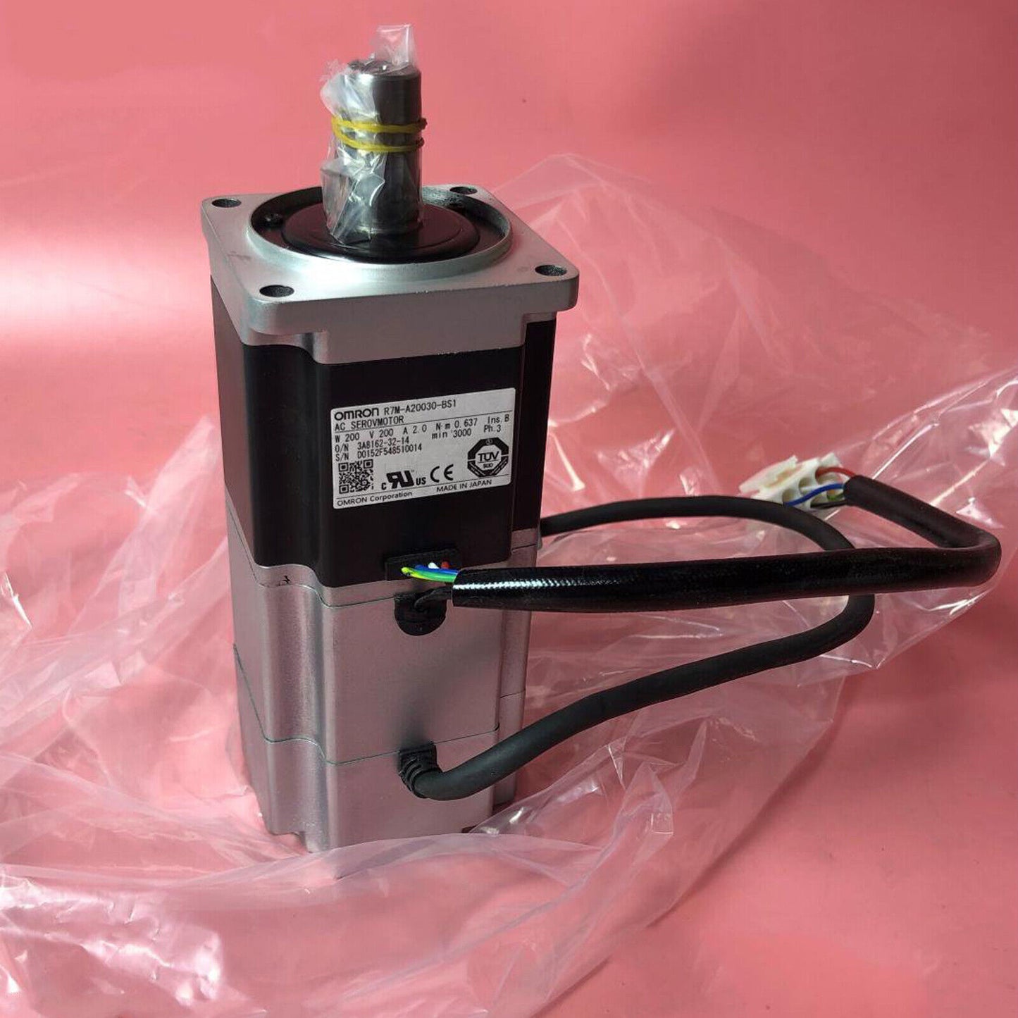 New ONE OMRON SERVO Motor R7M-A20030-BS1 | Reliable Motor Control System | One-Year Warranty - OMRON
