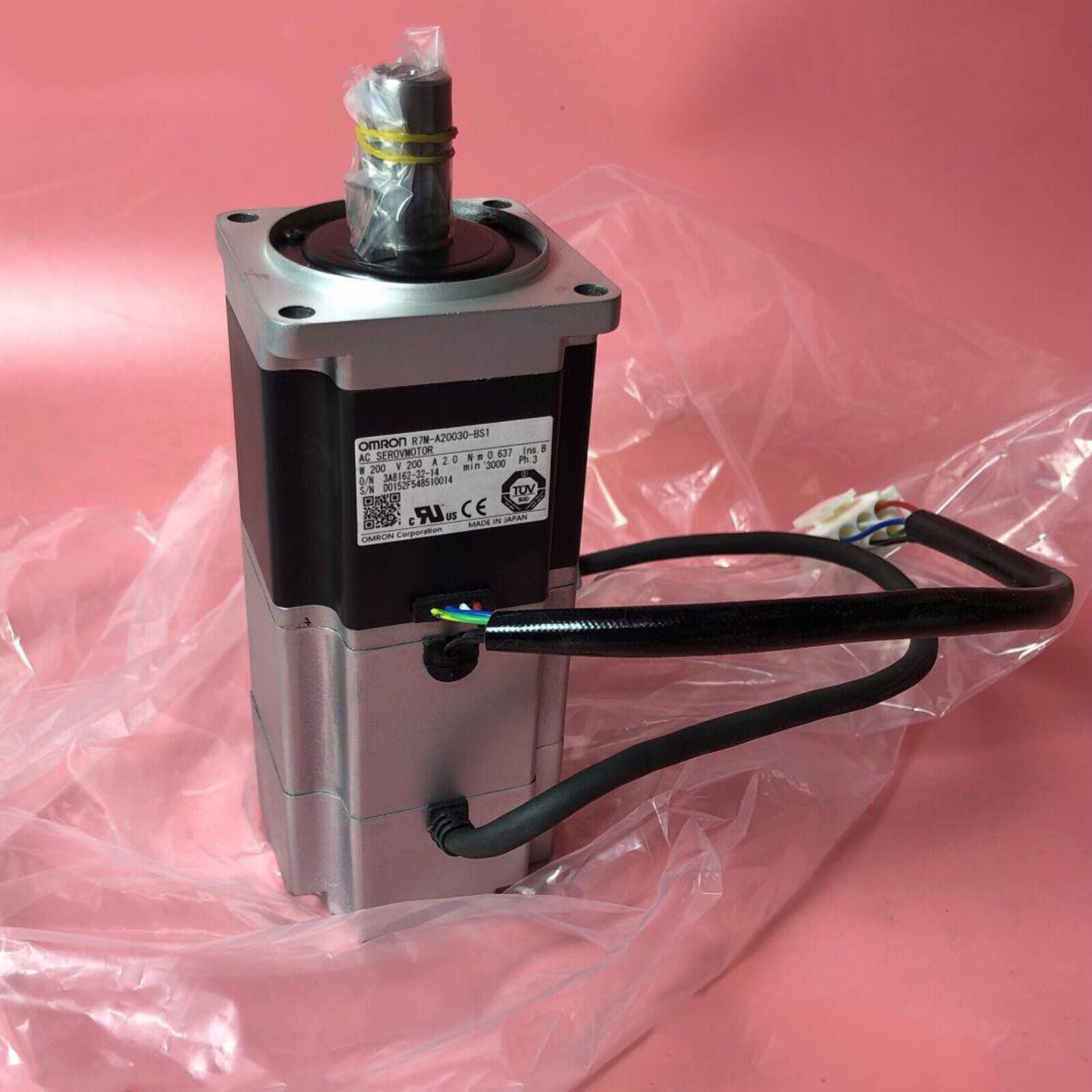 New ONE OMRON SERVO Motor R7M-A20030-BS1 | Reliable Motor Control System | One-Year Warranty - OMRON