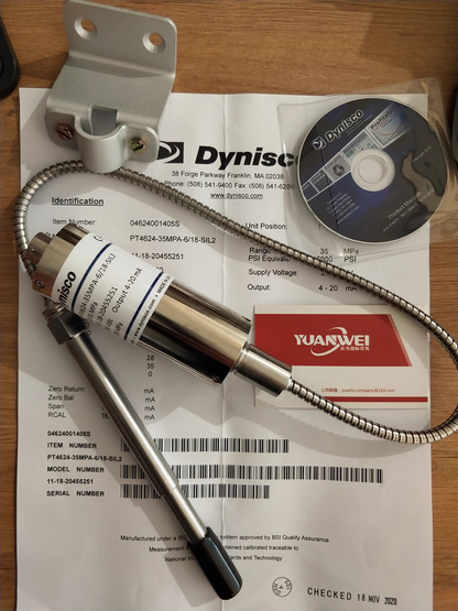 new 1pcs Dynisco High Temperature Melt Pressure Sensor PT4624-35MPA-6/18-SIL2 - DYNISCO