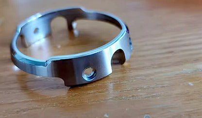 SNJ025P1/SNJ027P1 Diving watch light tank stainless steel substitute guard ring