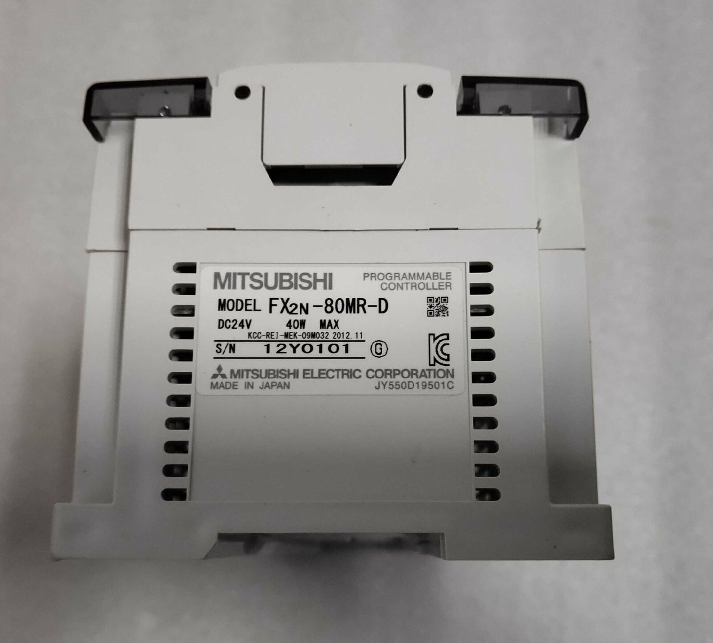 Mitsubishi PLC FX2N-80MR-D Used in Excellent Condition - MITSUBISHI