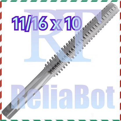1PCS ACME 11/16"-10 Trapezoidal Tap Left Hand, HSS 11/16 x 10 Trapezoidal Tap ##