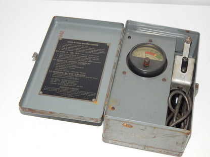 Used Meter Universal TESTER BATTERY MODEL 3-43 - Professional Battery Testing Tool for USA - METER UNIVERSAL