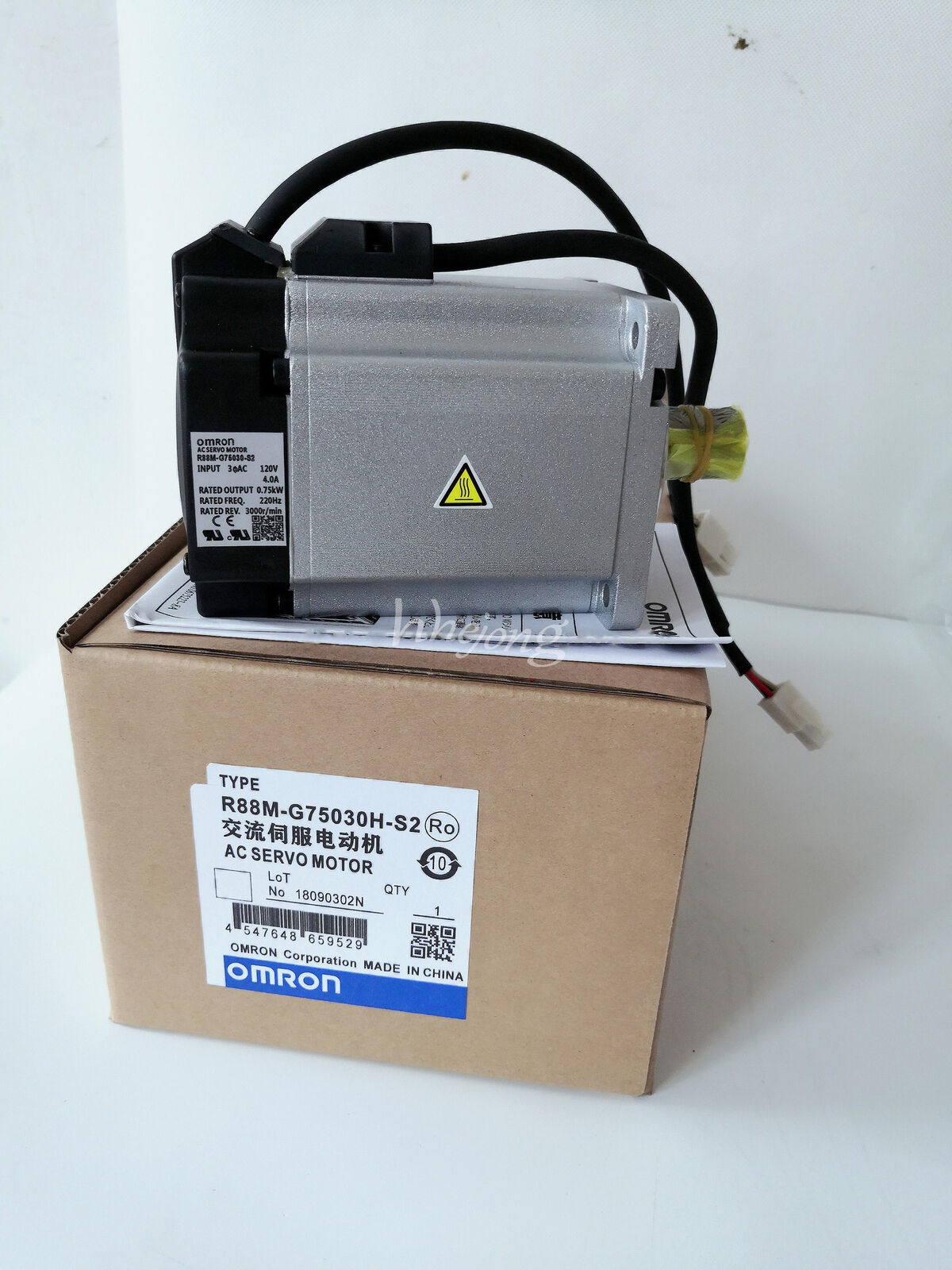 new 1PCS Omron AC servo motor R88M-G75030H-S2 - OMRON