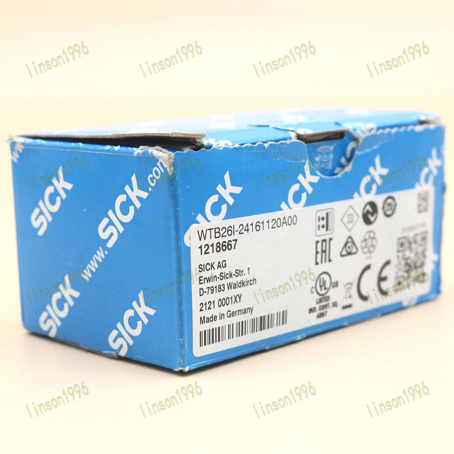 new WTB26I-24161120A00 SICK Photoelectric Switch 1218667 One year - SICK