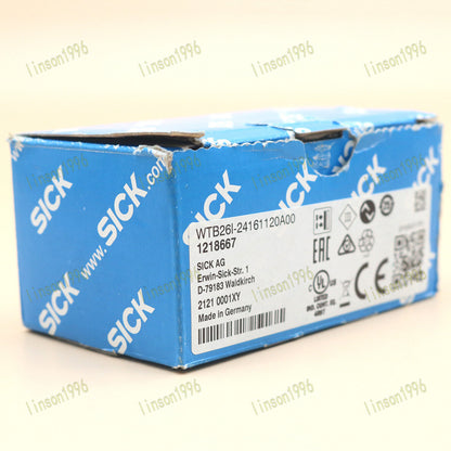 new WTB26I-24161120A00 SICK Photoelectric Switch 1218667 One year - SICK