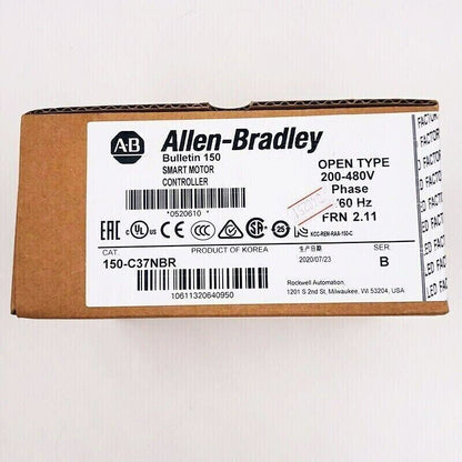 Allen-Bradley Smart Motor Controller 150-C37NBR SMC-3 37A - ALLEN-BRADLEY
