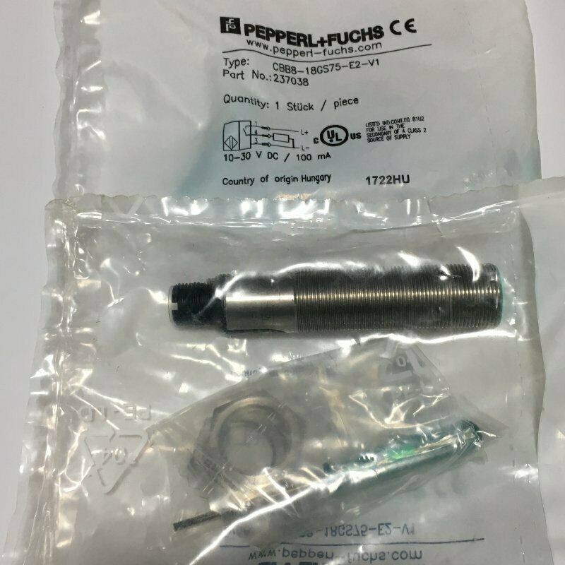 Distance Switch, P+F CBB8-18GS75-E2-V1 - PEPPERL+FUCHS
