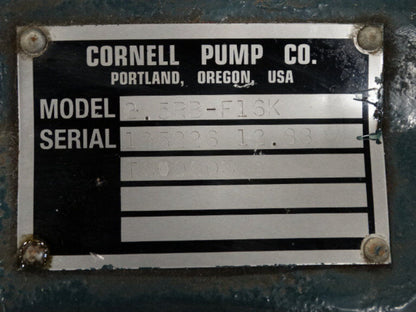 Cornell 2.5 HP 60Hz 20-30PSI Quiet Energy Efficient Pump for Home and Commercial Use - CORNELL