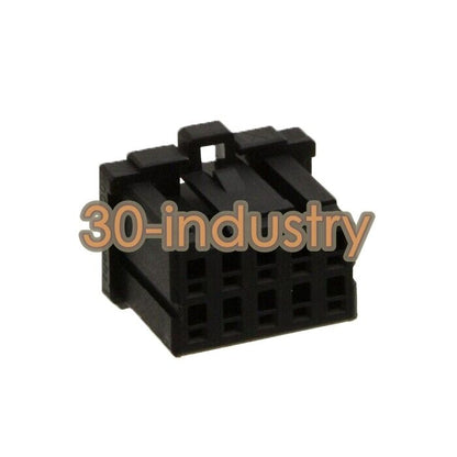200 Rubber Shell Female Terminal Connector Housing 10P Black - 1-1827864-5 - TYCO ELECTRONICS