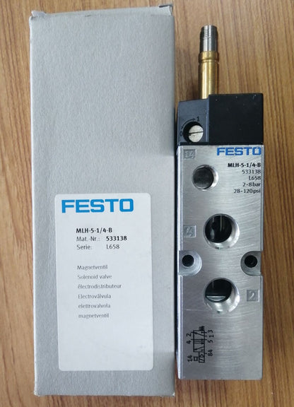 FESTO MLH-5-1/4-B Solenoid Valve - FESTO