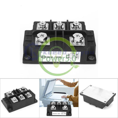 MDS300A 1600V Rectifier Bridge 3-Phase Resin Packed Rectification Module MT8