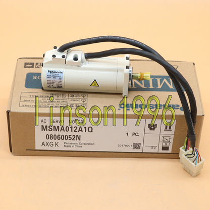 Panasonic AC Servo Motor MSMA012A1Q In Box One Year - PANASONIC
