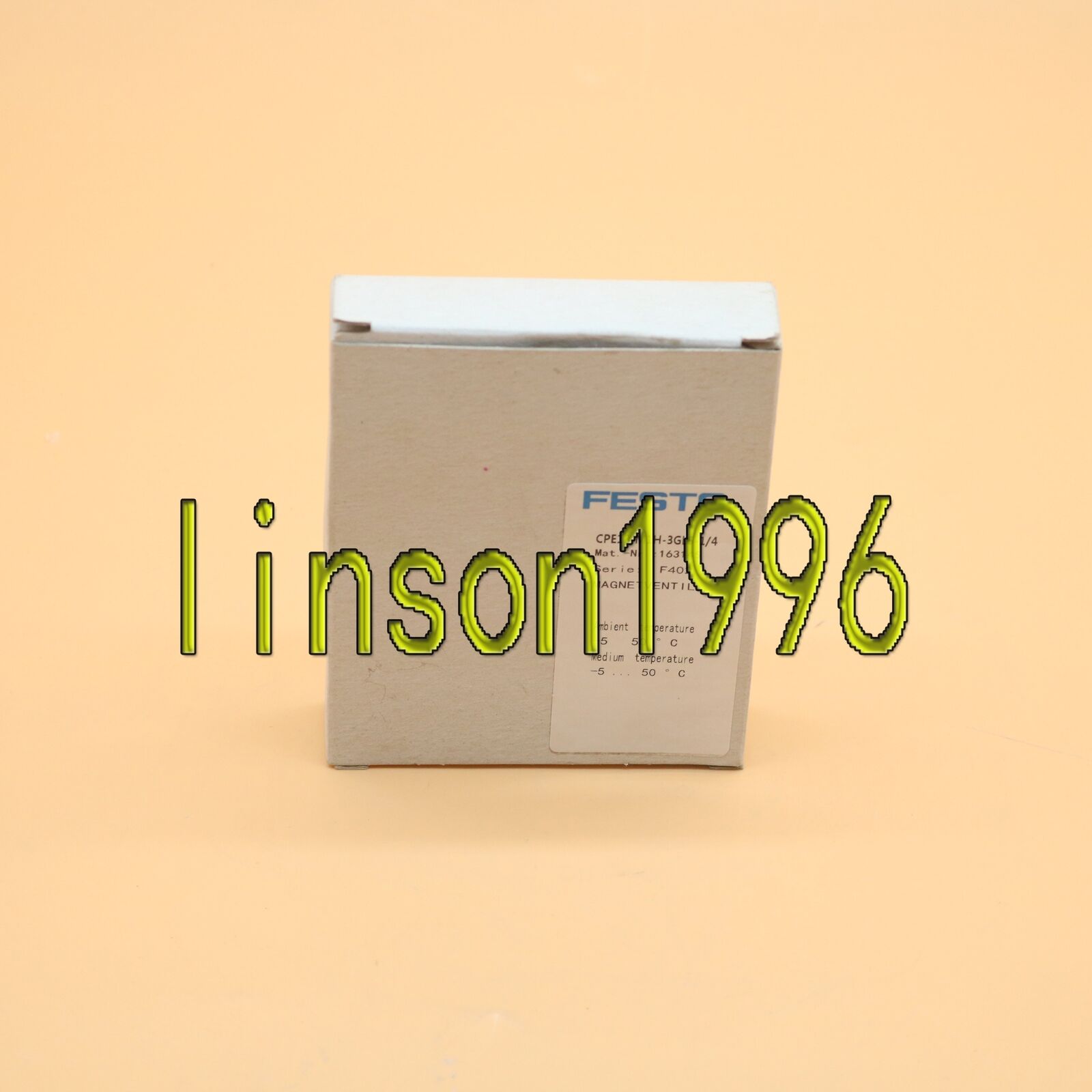 FESTO Solenoid Valve CPE18-M1H-3GLS-1/4 - FESTO