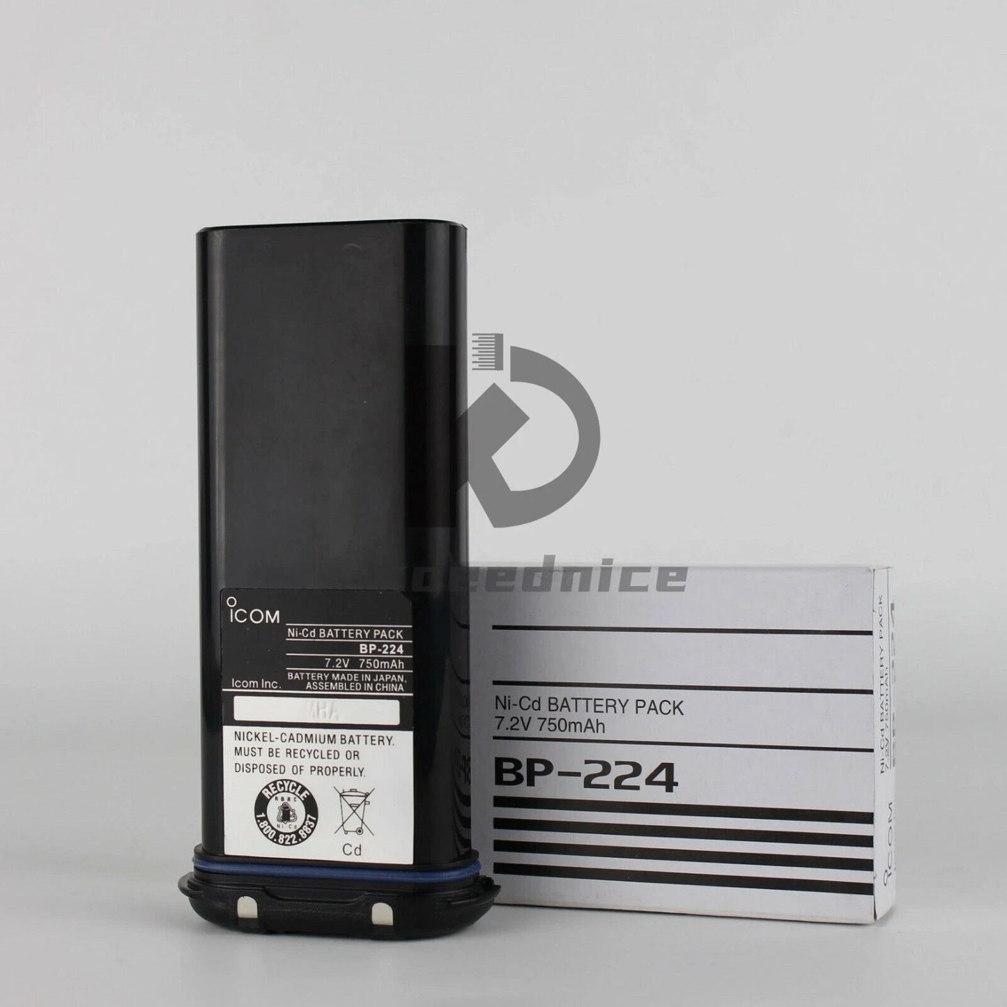 1pcs BP-224 1100mAh 7.2V Battery For Icom IC-M2A IC-M2 IC-GM1600 IC-M32 IC-M31