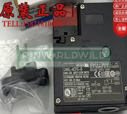 1PCS For Guard Lock Safety-Door Switch D4NL-4CFG-B