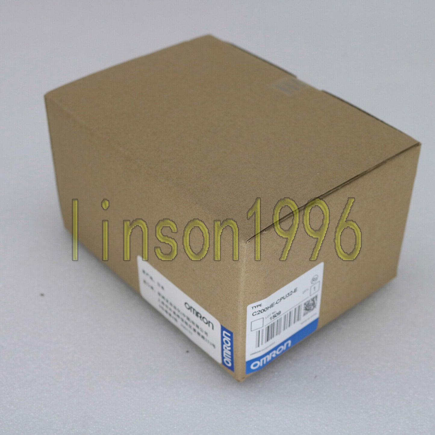 New ONE Omron C200HE CPU32 E programmable logic controller with IEC 61131-3 support - OMRON
