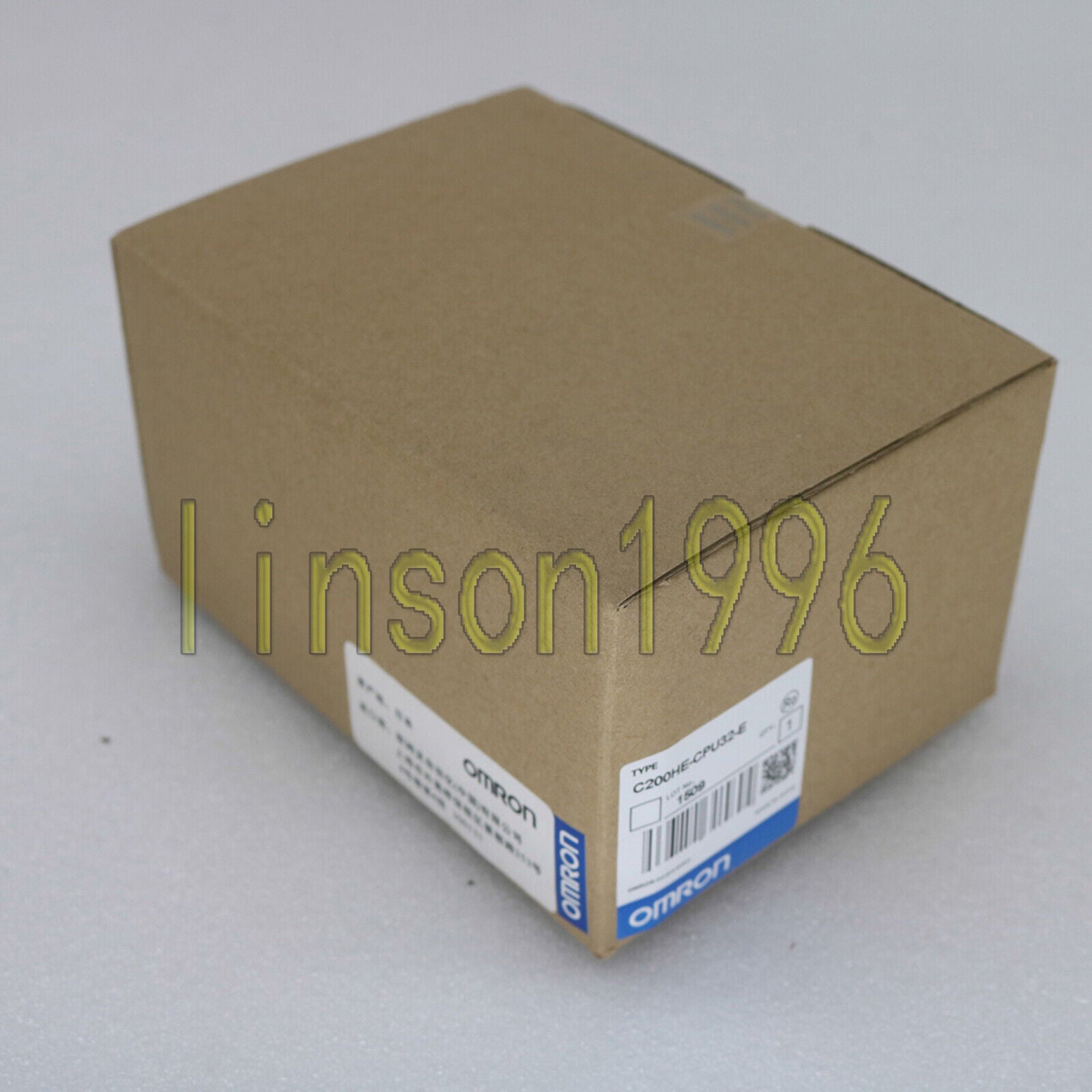 New ONE Omron C200HE CPU32 E programmable logic controller with IEC 61131-3 support - OMRON