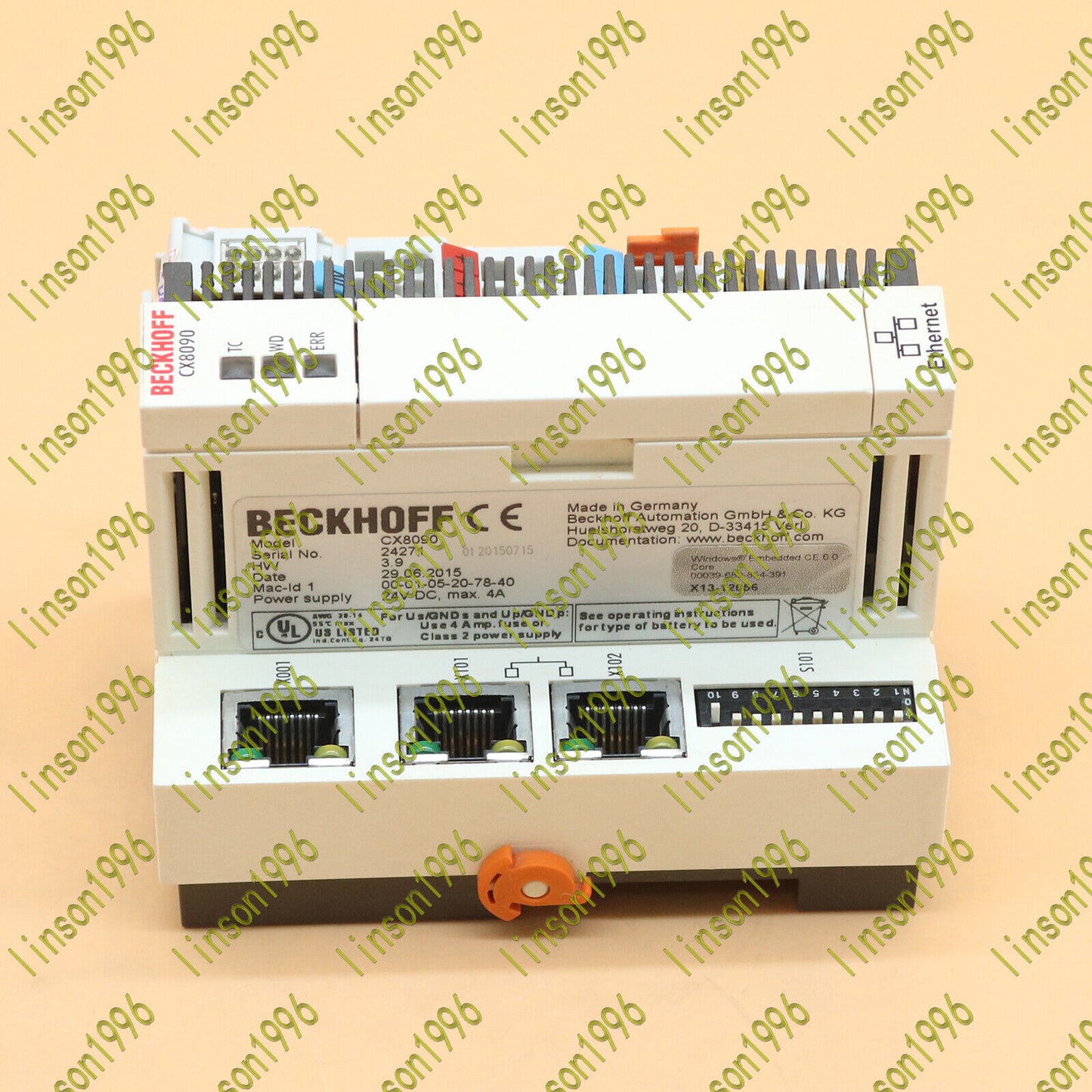 Used Beckhoff PLC CX8090 Module - Fully Tested - BECKHOFF