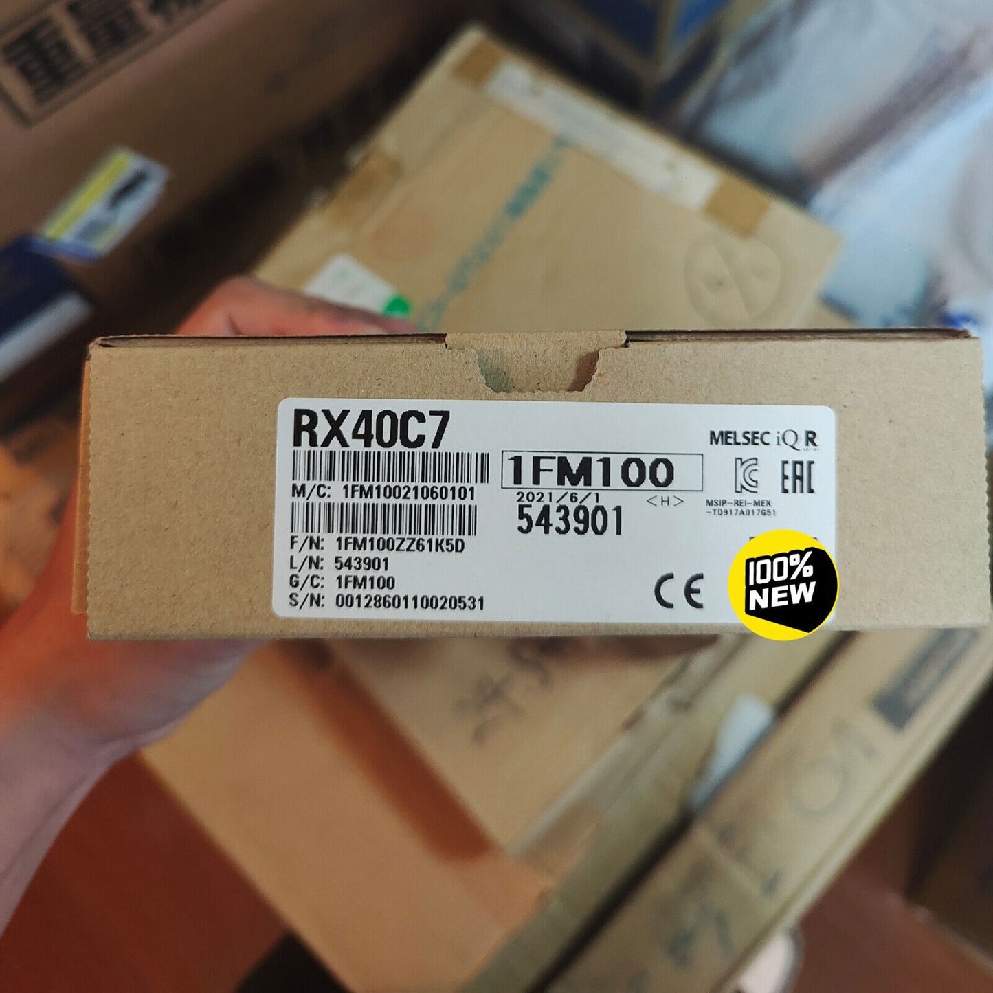 new Mitsubishi RX40C7 Input Module 1PC