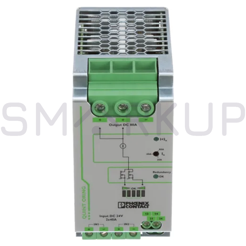 new In Box PHOENIX CONTACT QUINT-ORING/24DC/2X40/1X80 2902879 Redundancy Module - PHOENIX