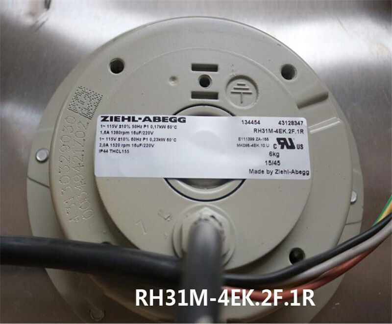 new Ziehl-Abegg RH31M-4EK.2F.1R 1PC  Fan ping