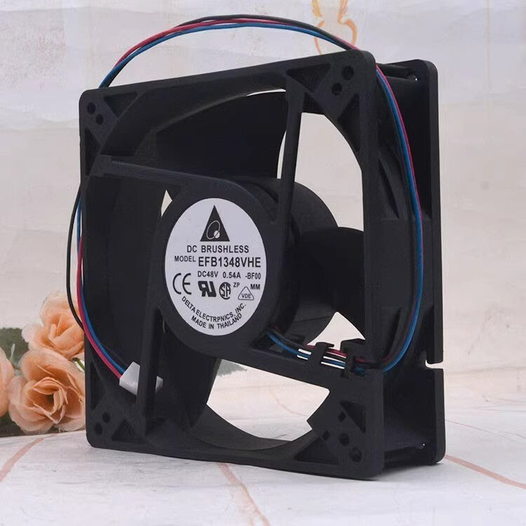 Delta EFB1348VHE-BFOO 12738 48V 0.54A 13CM High RPM Cooling Fan