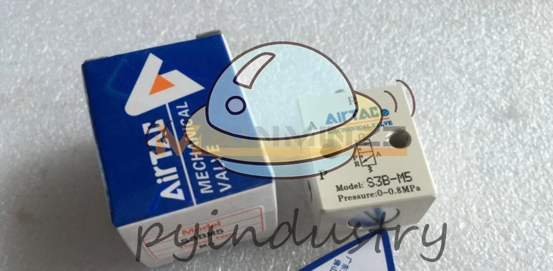 1Pcs AirTAC S3BM5 S3B-M5 mechanical valve