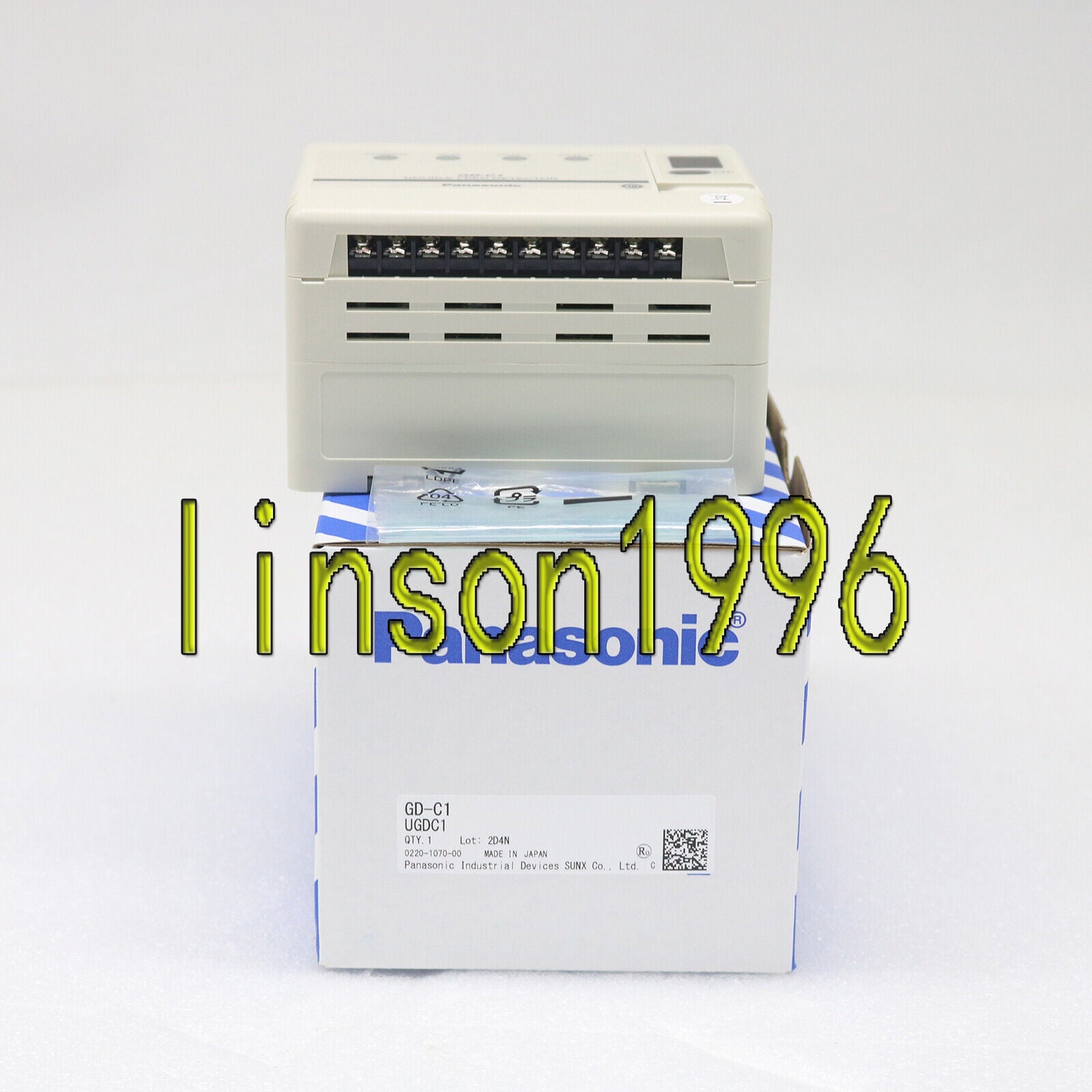 New 1PC Panasonic SUNX GD-C1 Double Overlap Detector – One-Year Warranty - PANASONIC