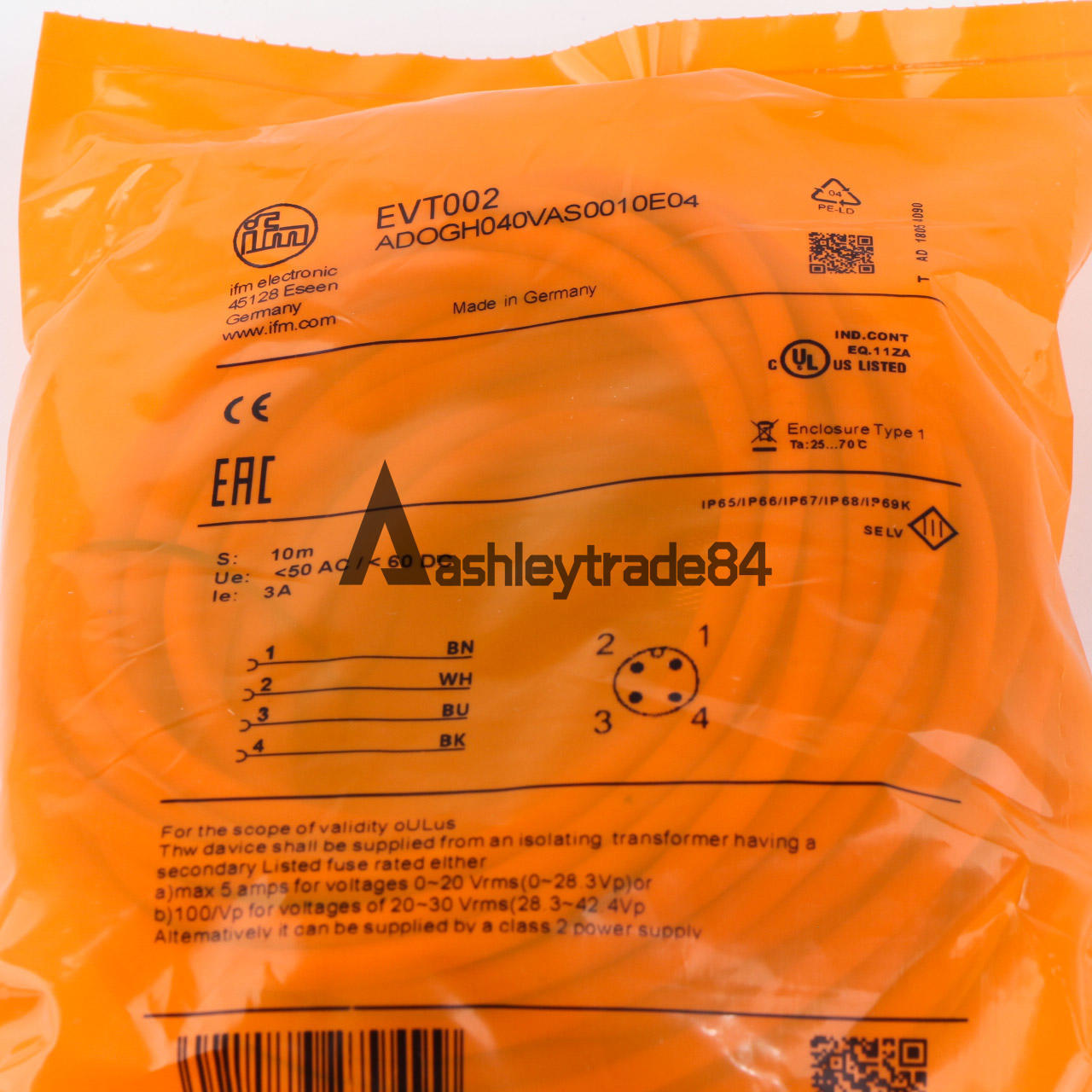 EVT002 CABLE - IFM