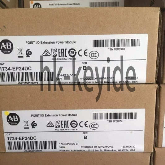 Factory Sealed Allen Bradley 1734-EP24DC SER B POINT I/O 24VDC Module