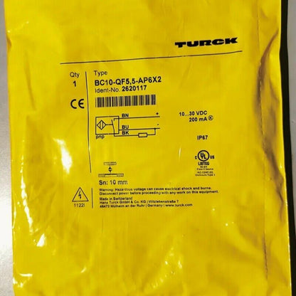 Proximity Switch Sensor BC10-QF5.5-AP6X2 - TURCK