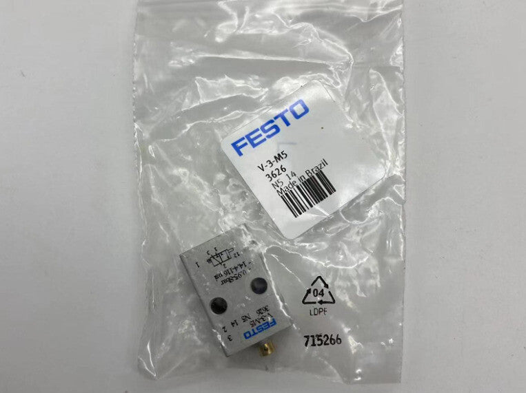 1PC Festo V-3-M5 3626 Valve