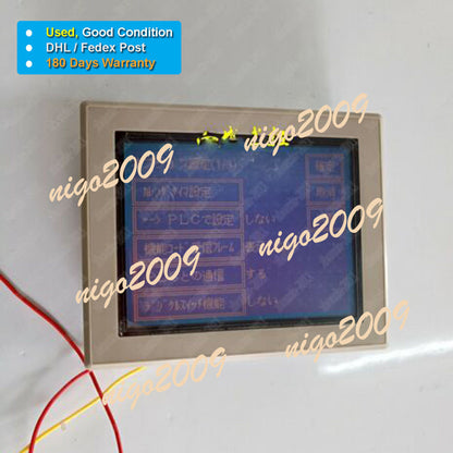 used Keyence MT-250 Touch Panel Operator Interface Tested Good 180 Days - KEYENCE