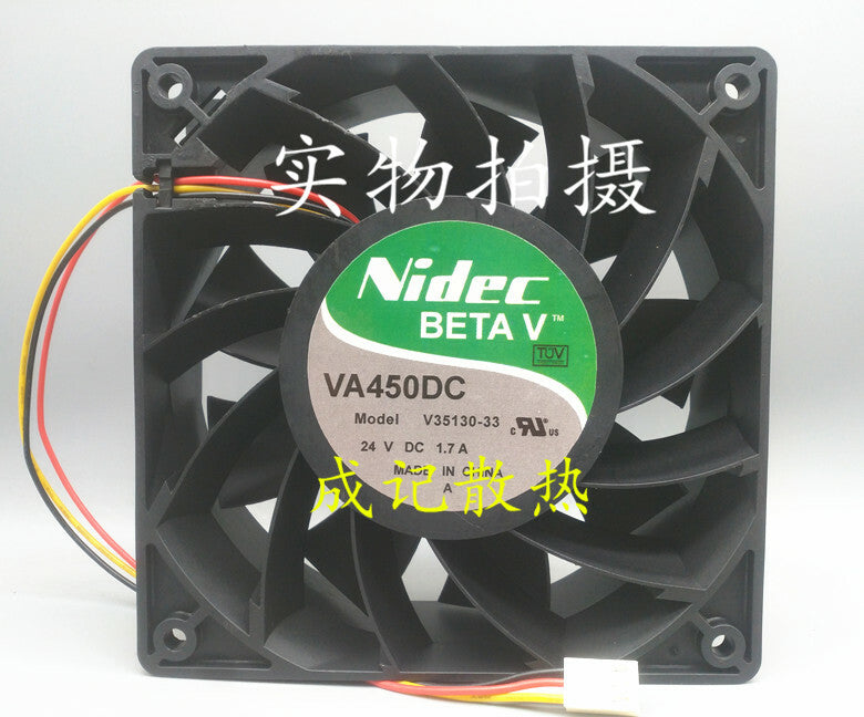 1pcs NIDEC V35130-33 12CM 24V 1.7A Inverter Fan