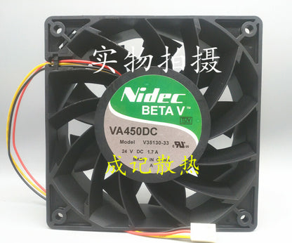 1pcs NIDEC V35130-33 12CM 24V 1.7A Inverter Fan