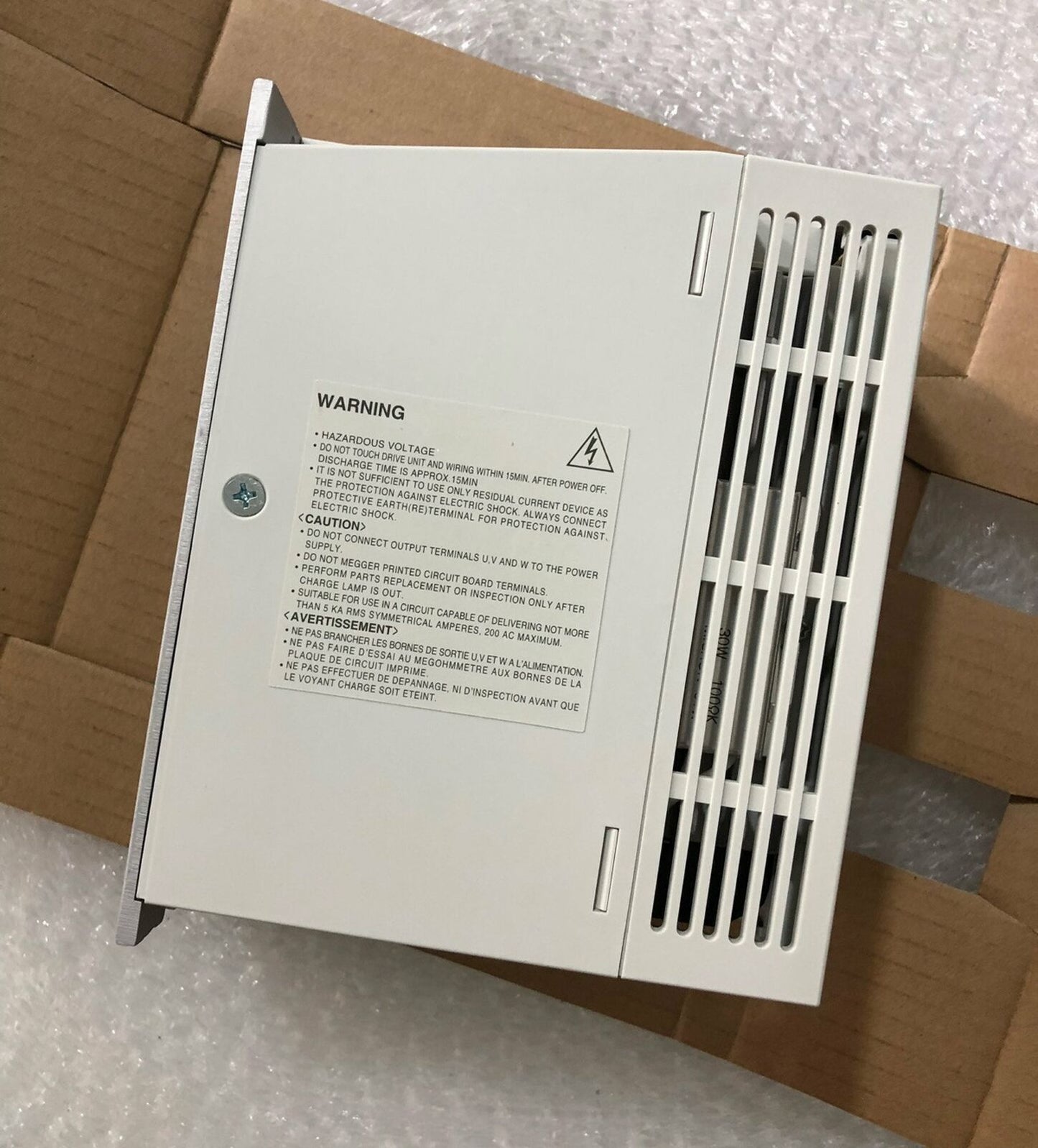 used ONE Mitsubishi Servo Driver MRJ2S60CPEG - MITSUBISHI