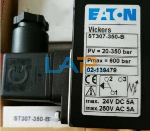 VICKERS Pressure Valve Relay ST307-350-B 24V DC with 5A Rating - VICKERS