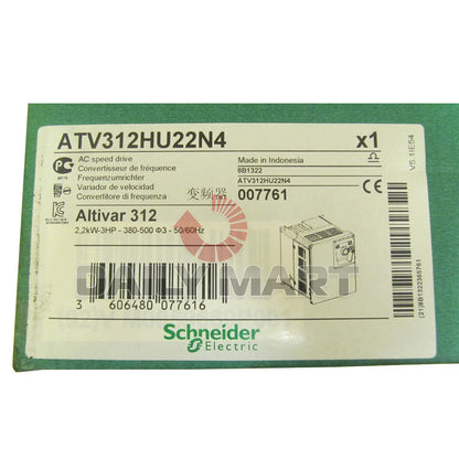 Schneider ATV312HU22N4 Motor Drives AC DRIVE 3HP 480V 3PHASE Frequency Converter