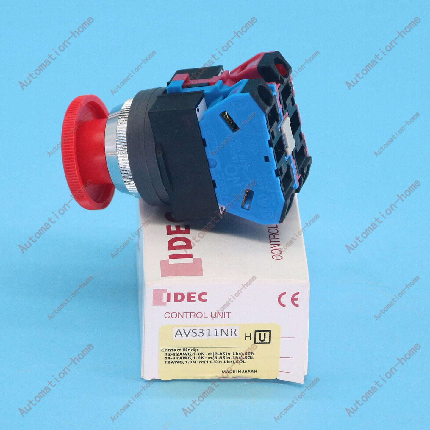 1PC  IDEC AVS311NR Emergency stop button switch Fast Ship #YP1