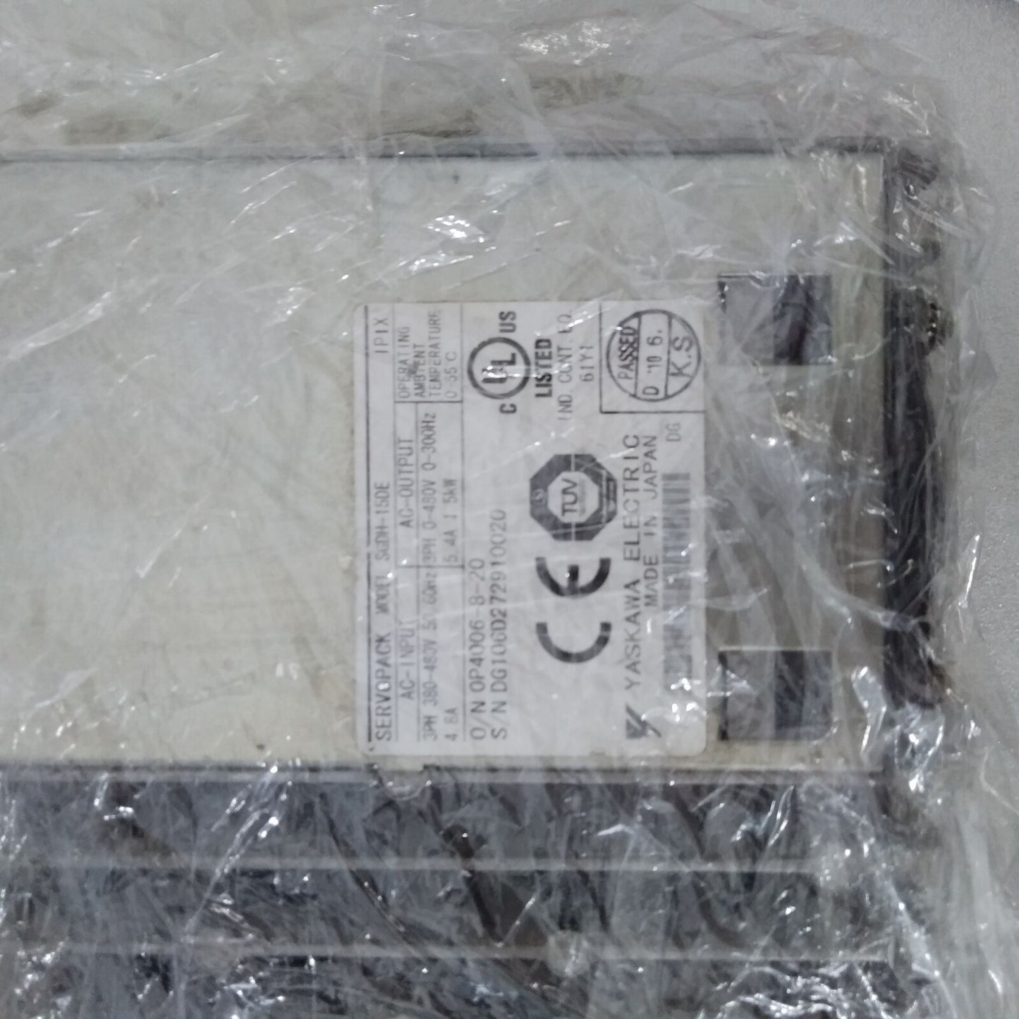 Used YASKAWA SERVO Drive SGDH-15DE Refurbished - YASKAWA