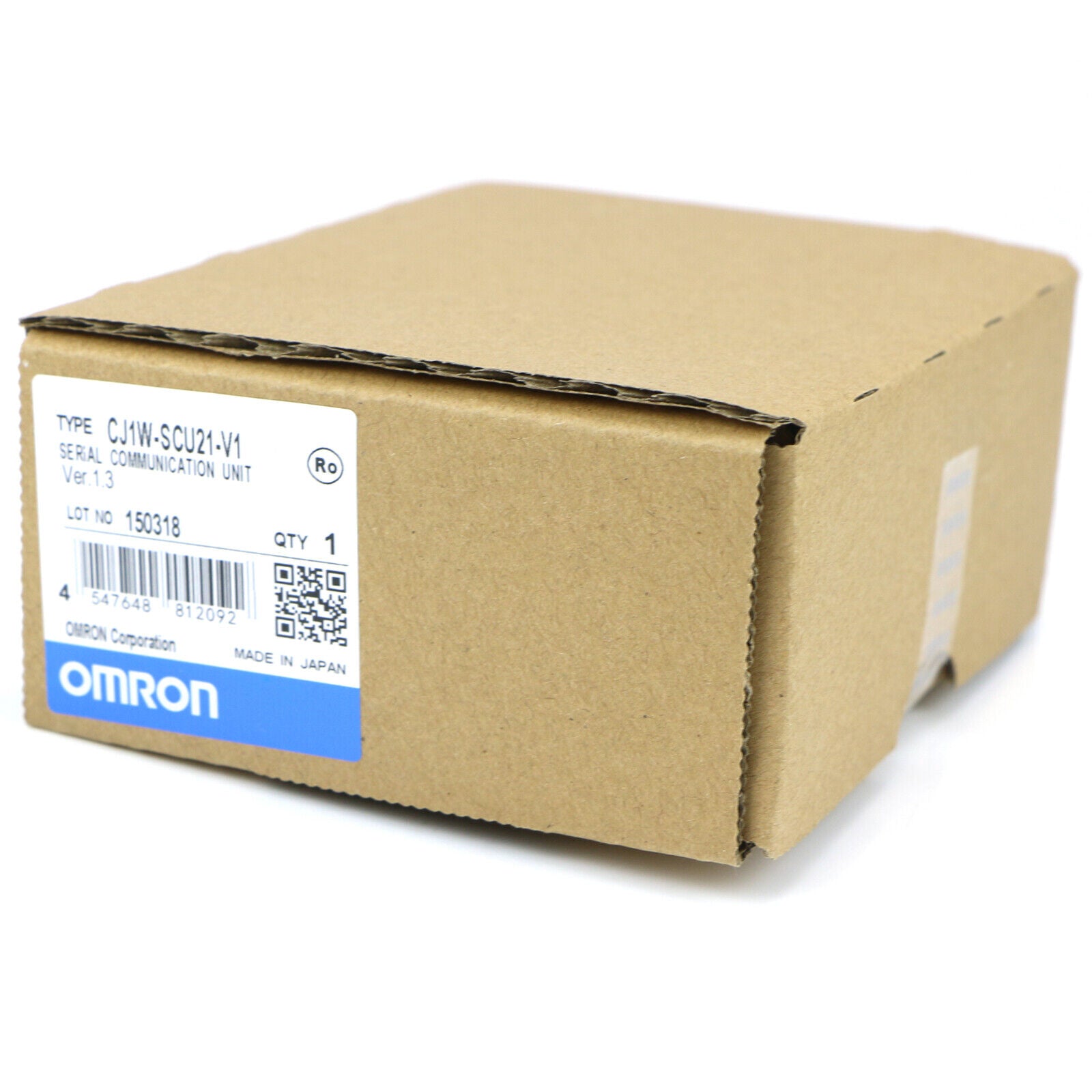 OMRON CJ1W-SCU21-V1 Serial Communication Unit | Automated Communication Module for RS-232/RS-485 - OMRON