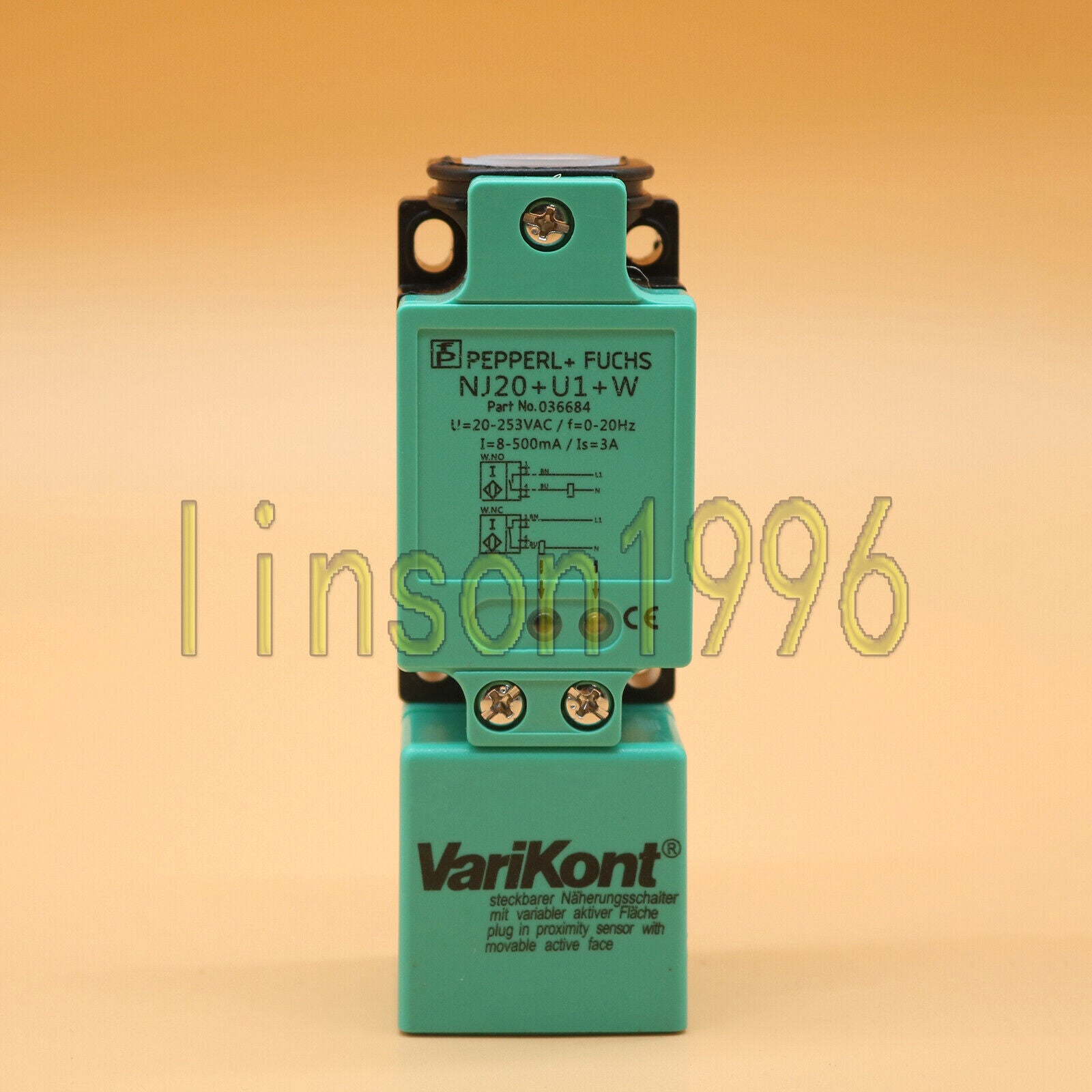 New Pepperl+Fuchs NJ20+U1+W Proximity Switch Sensor - PEPPERL+FUCHS
