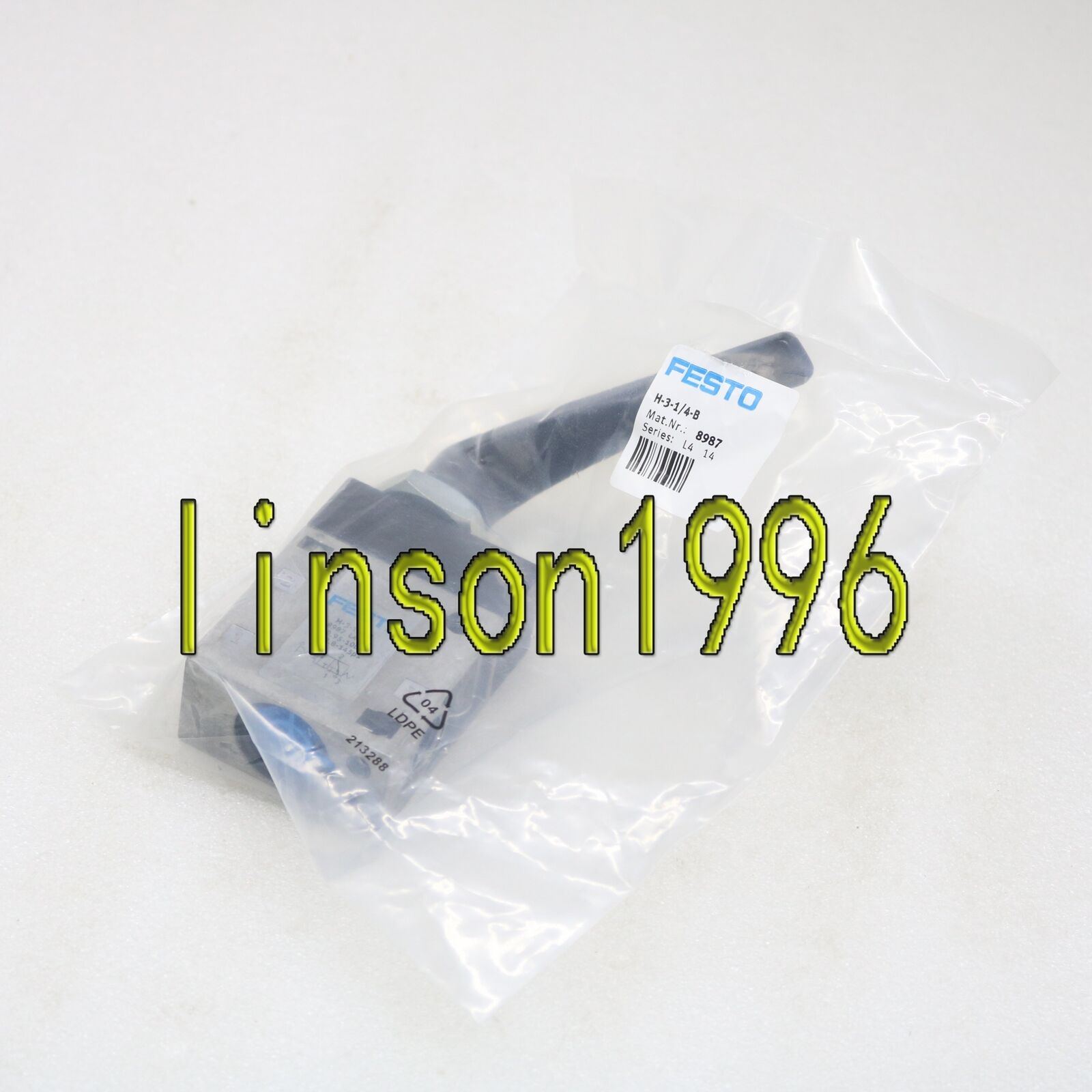 FESTO 8987 Handle Valve, 1 Piece - FESTO