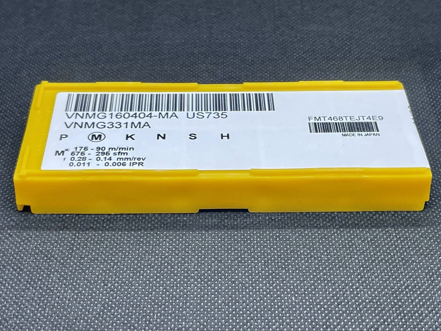 Mitsubishi Dia Edge VNMG 331 MA US735 VNMG 160404 Carbide Inserts (10 PCS)