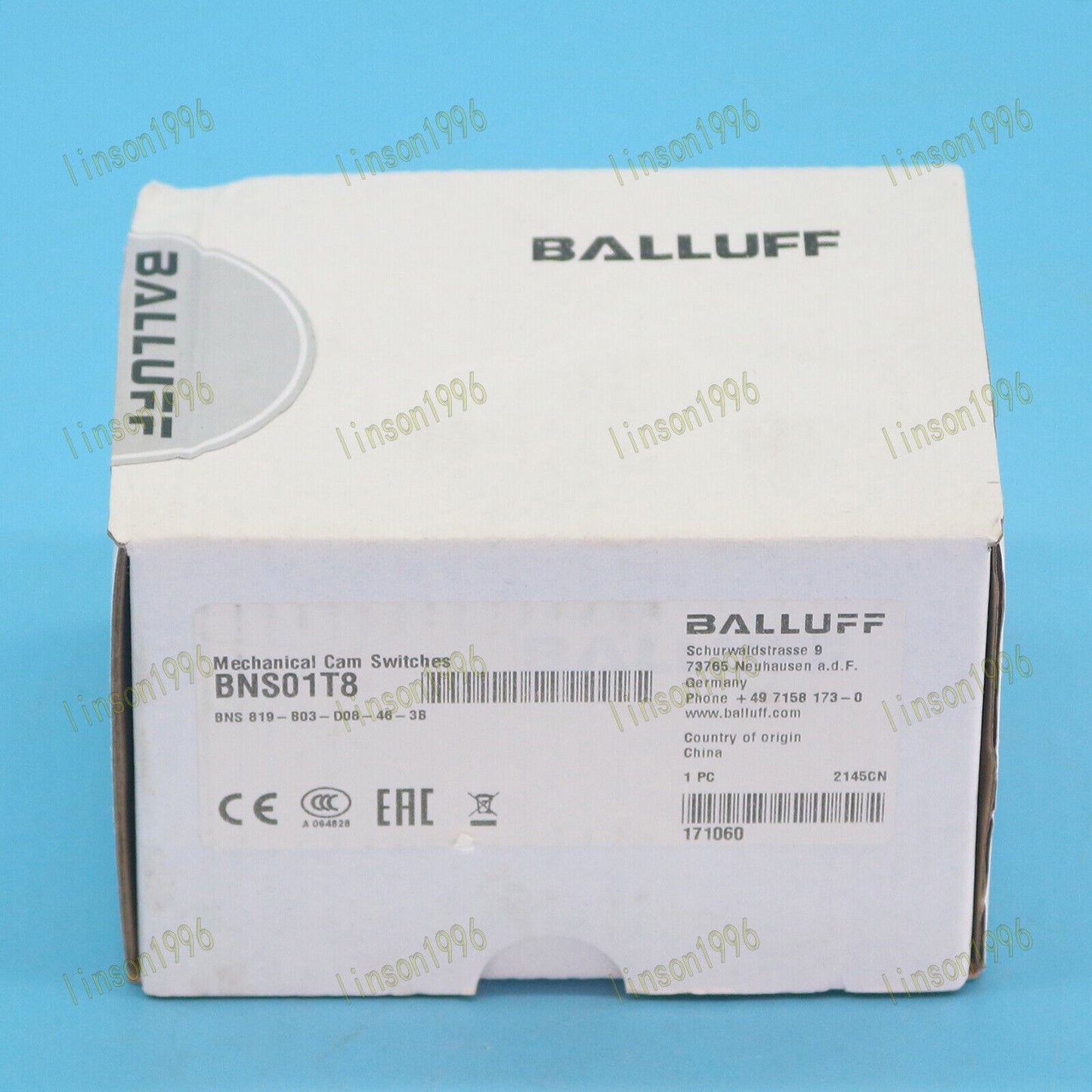 1PC BALLUFF Limit Switch BNS 819-B03-D08-46-3B - BALLOFF