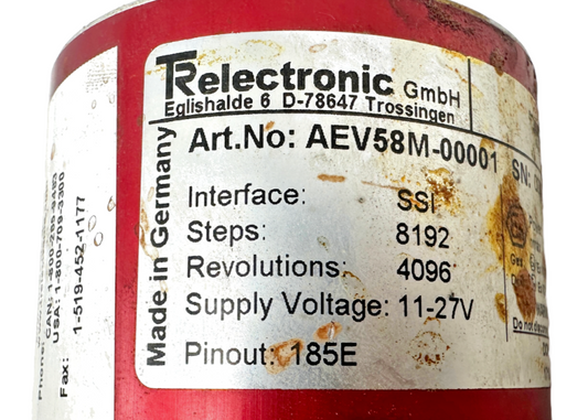 used TR Electronic AEV58M-00001 - TR