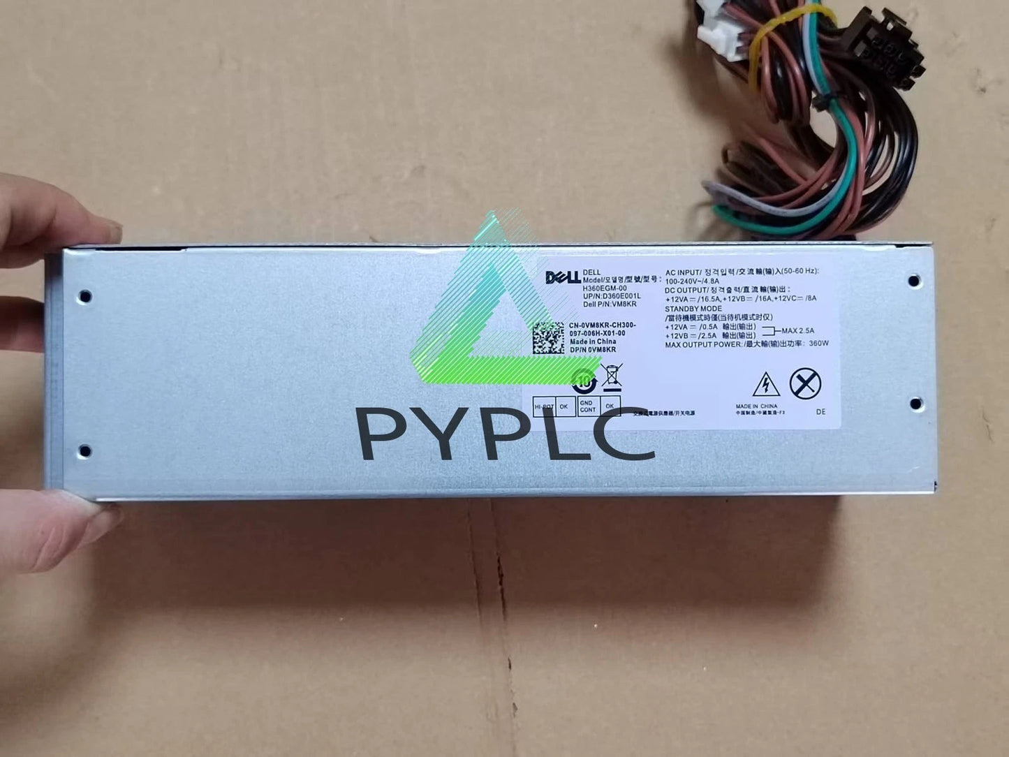 360W H360EGM-00 for 360EBM-00 PCFT5 G5 5090 XPS 8940 Optiplex 7080 Power Supply